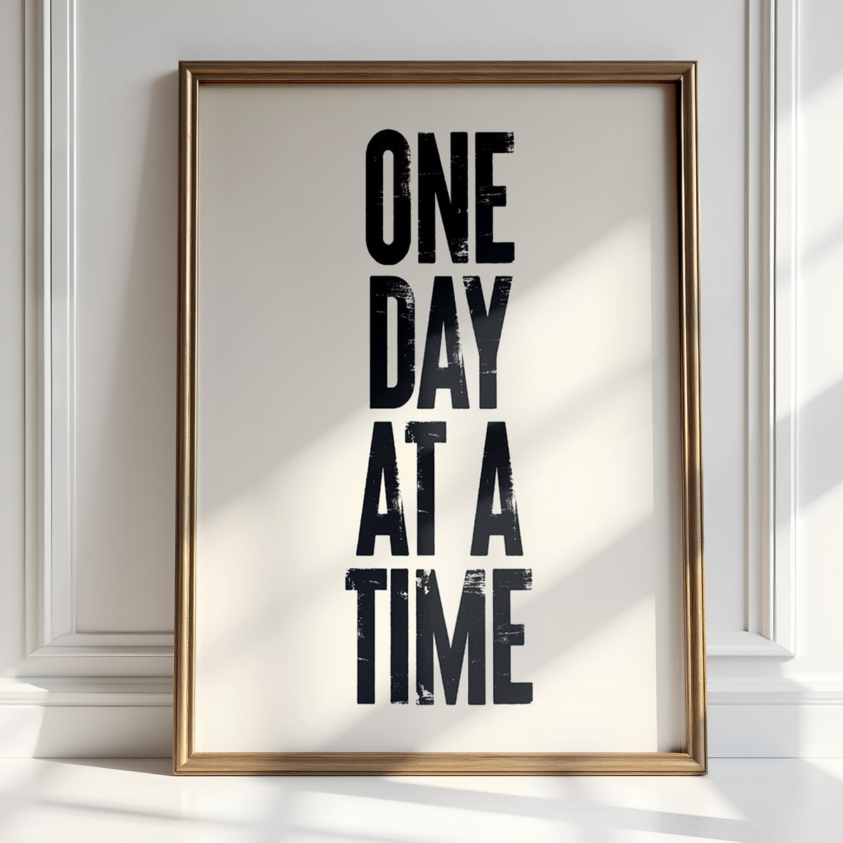 ONE DAY AT A TIME