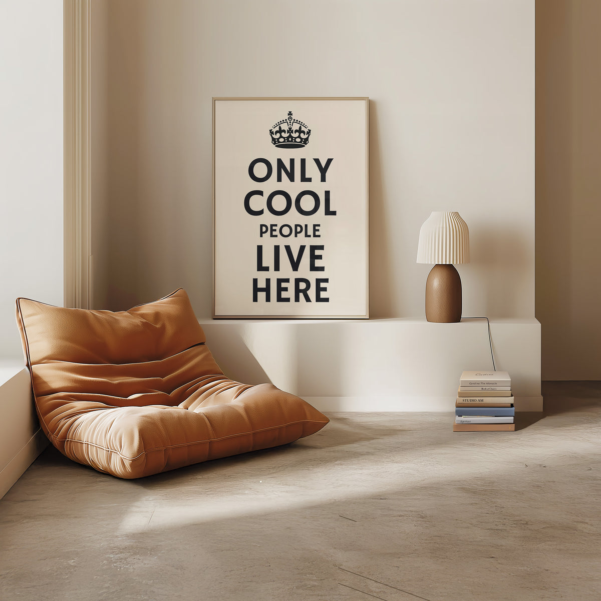 ONLY COOL PEOPLE LIVE HERE