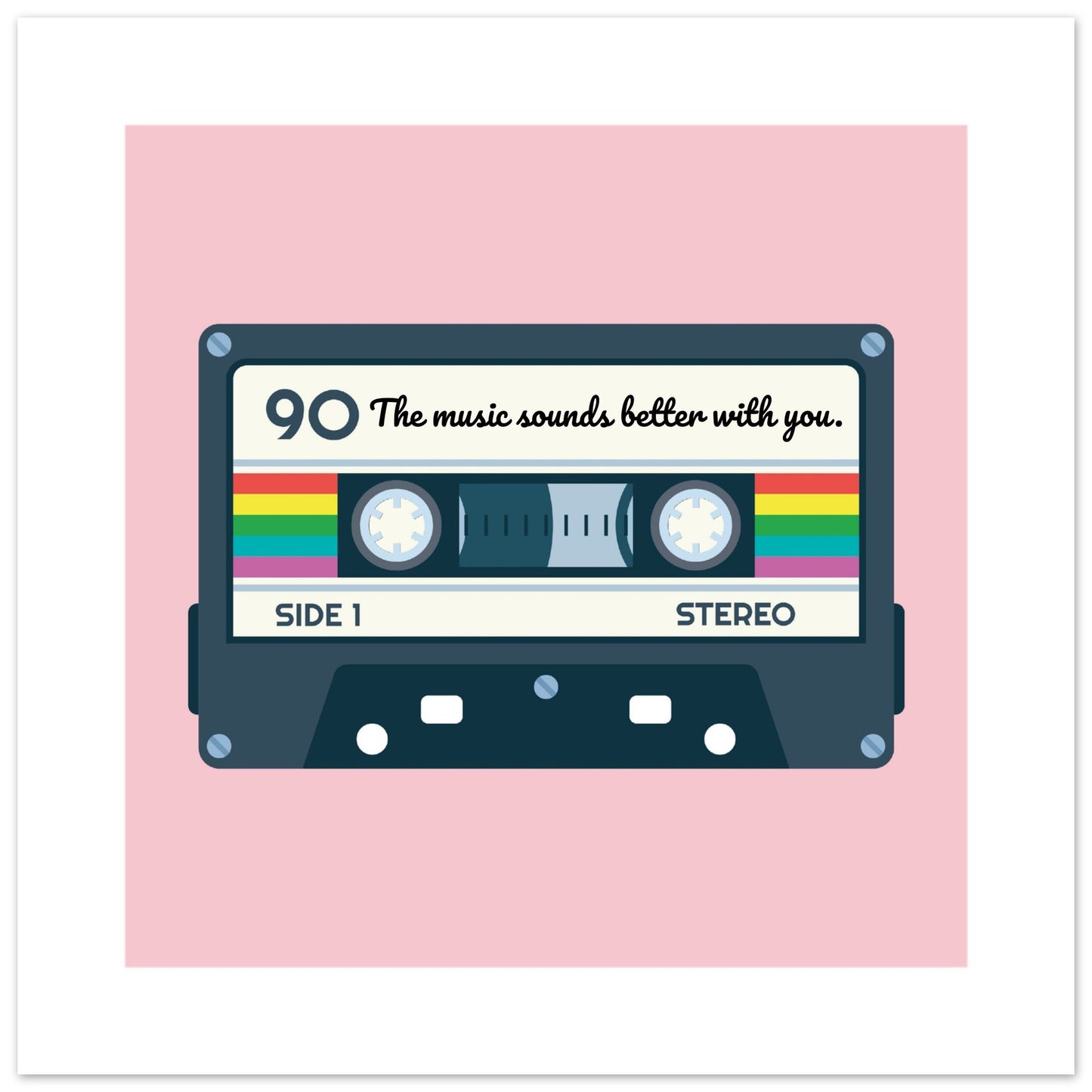 PERSONALISED CASSETTE TAPE PRINT - Personalised Print