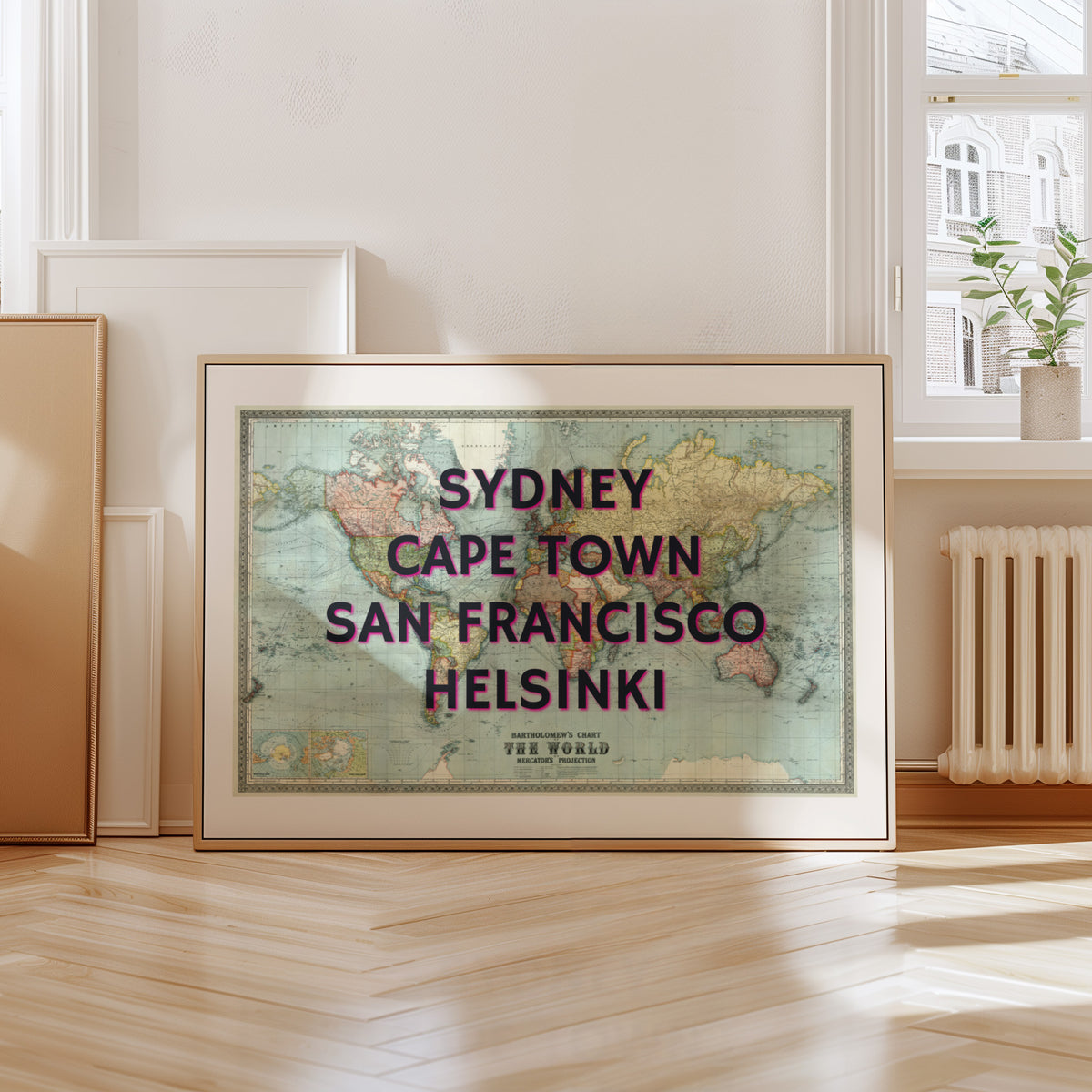 PERSONALISED LOCATION MAP