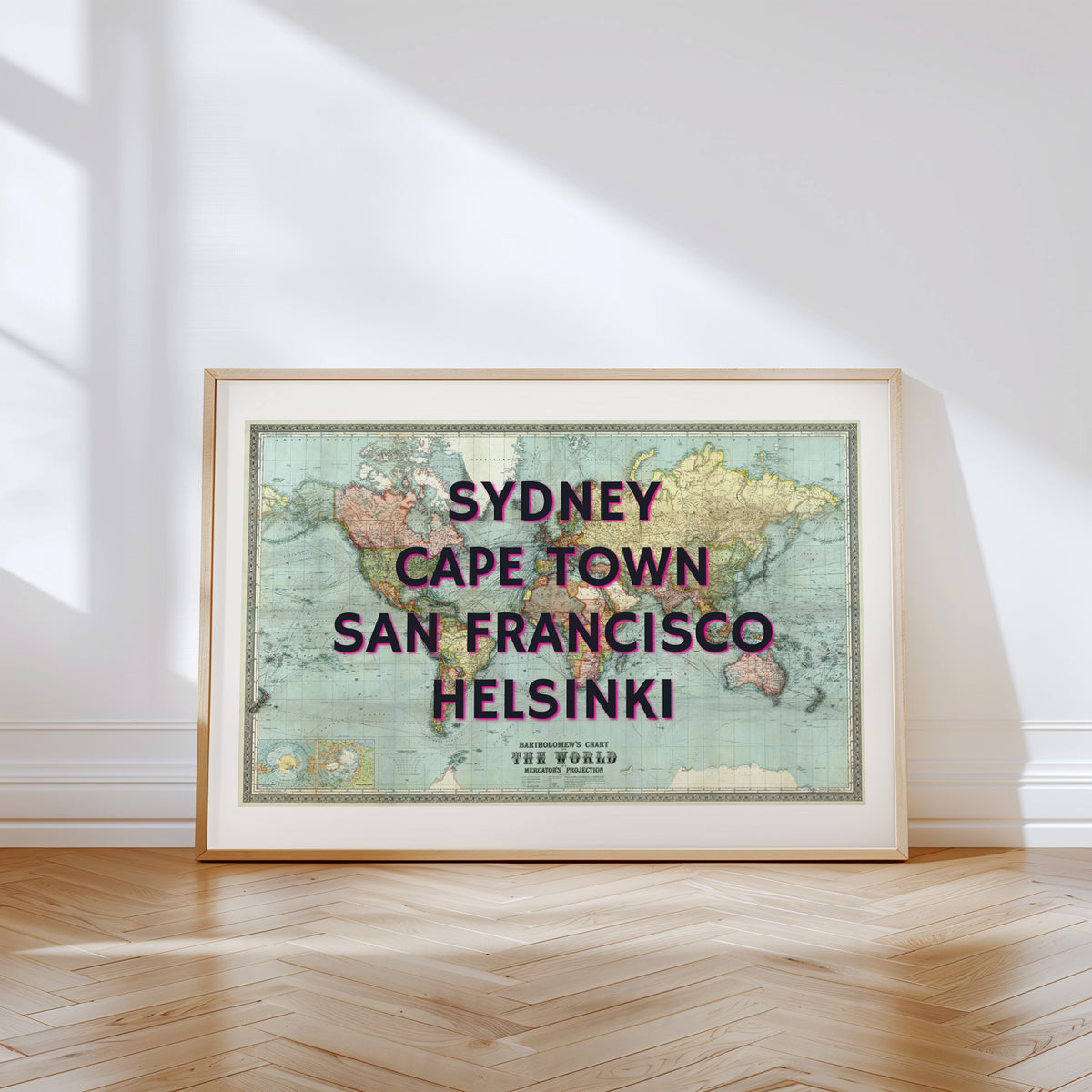 PERSONALISED LOCATION MAP