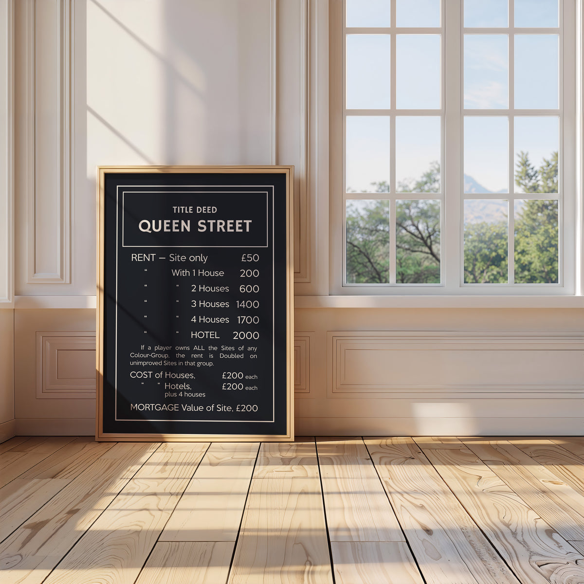 PERSONALISED MONOPOLY - Title Deed