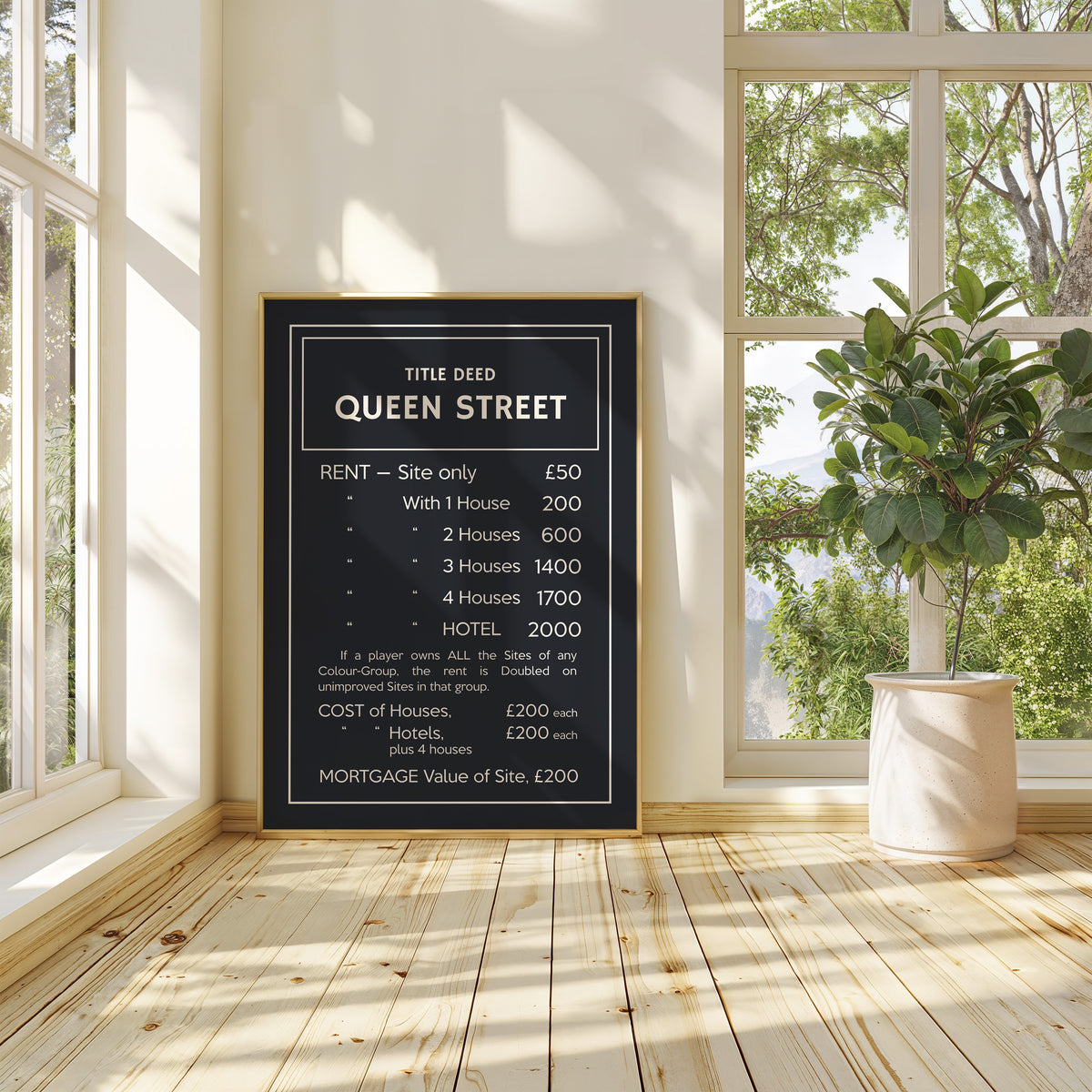 PERSONALISED MONOPOLY - Title Deed