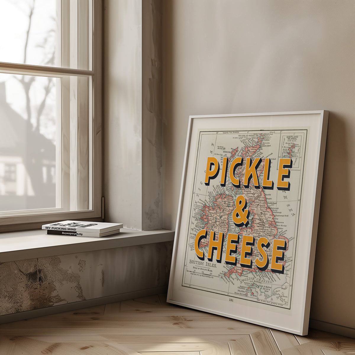 PICKLE & CHEESE - 40cm x 50cm