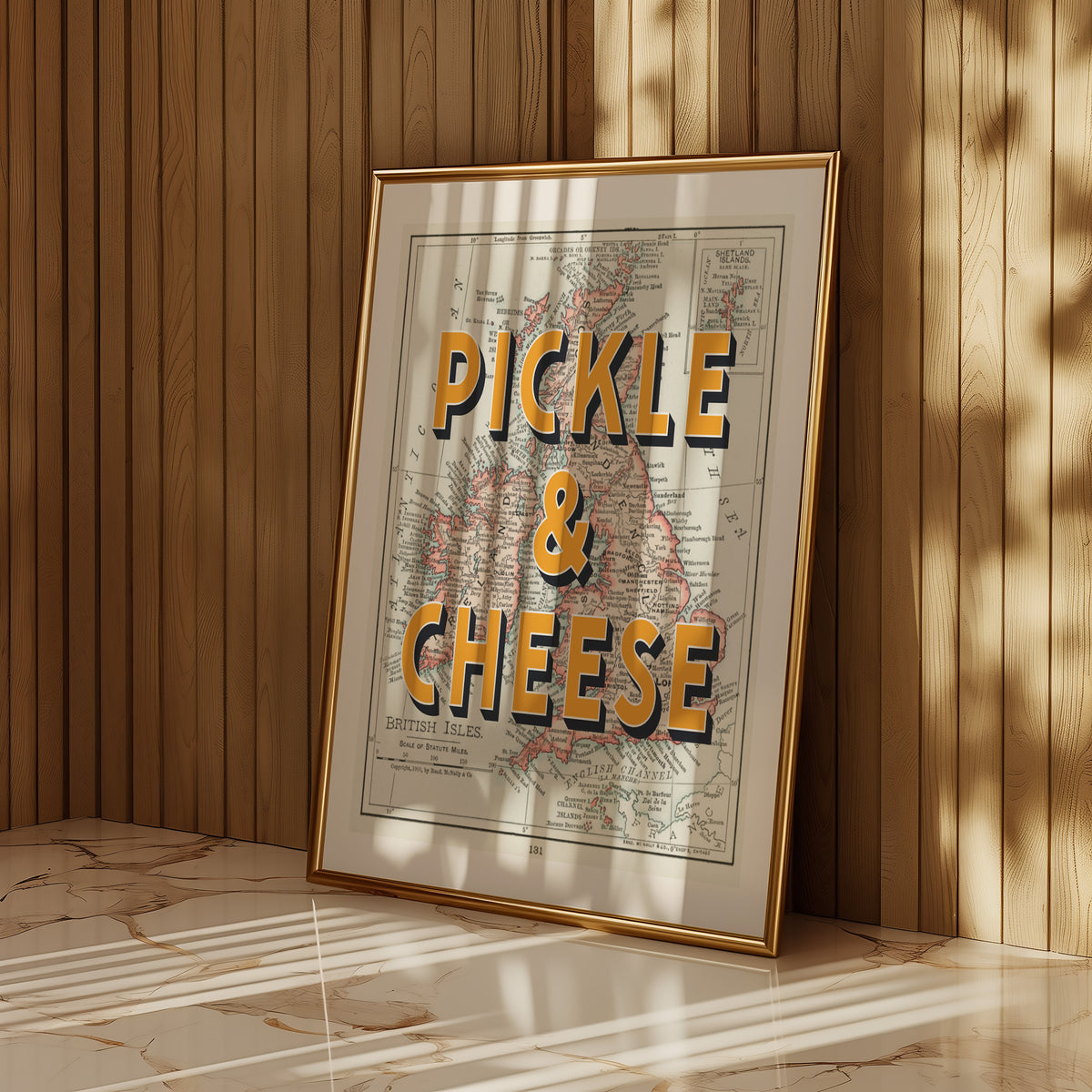 PICKLE & CHEESE - 40cm x 50cm