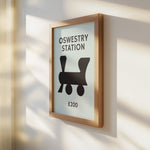 YOUR STATION - Monopoly Print