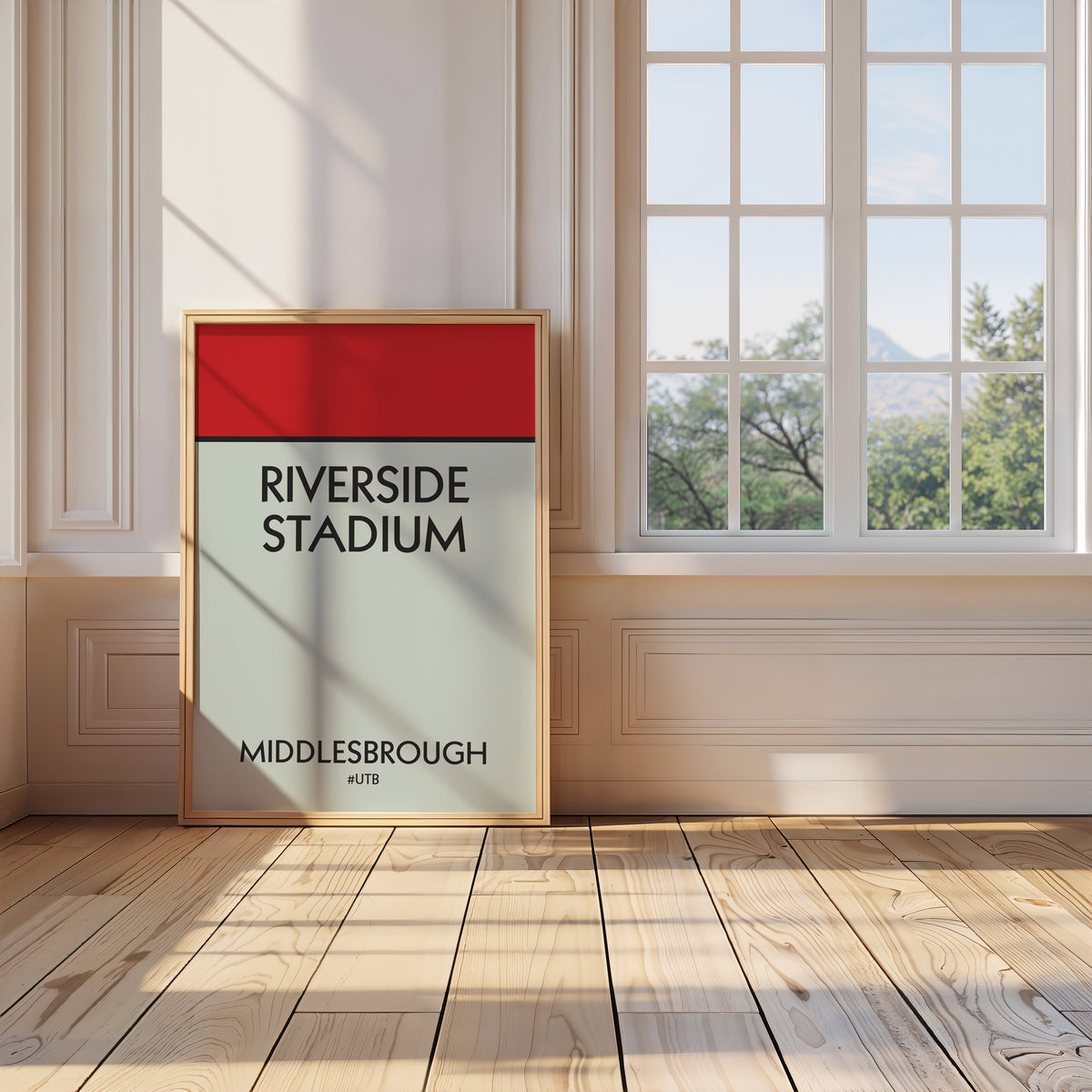 RIVERSIDE STADIUM - Middlesbrough Monopoly Print
