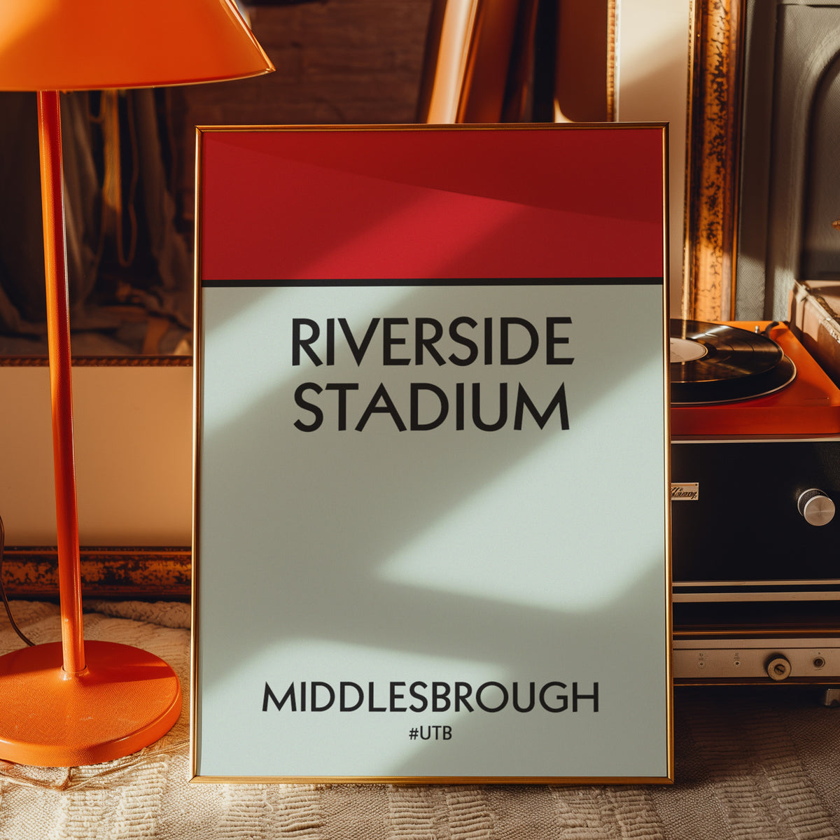 RIVERSIDE STADIUM - Middlesbrough Monopoly Print
