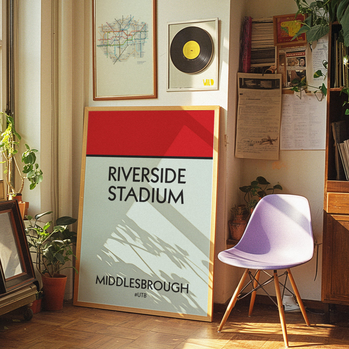 RIVERSIDE STADIUM - Middlesbrough Monopoly Print