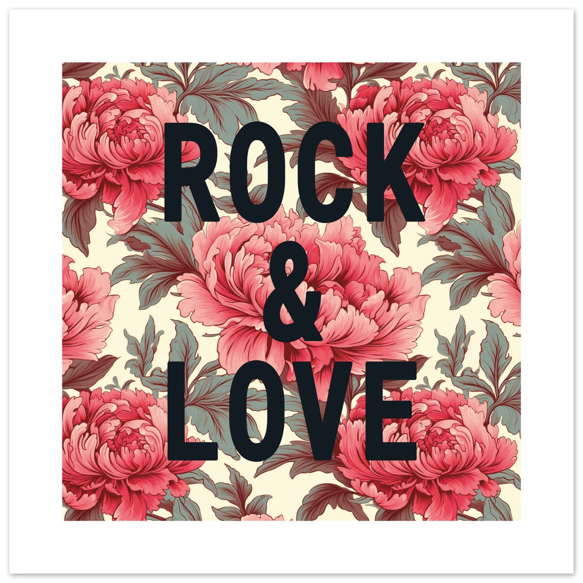 ROCK & LOVE - Hallway Print