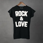 ROCK & LOVE - Women's T-Shirt