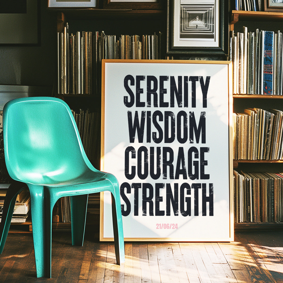 SERENITY WISDOM COURAGE STRENGTH