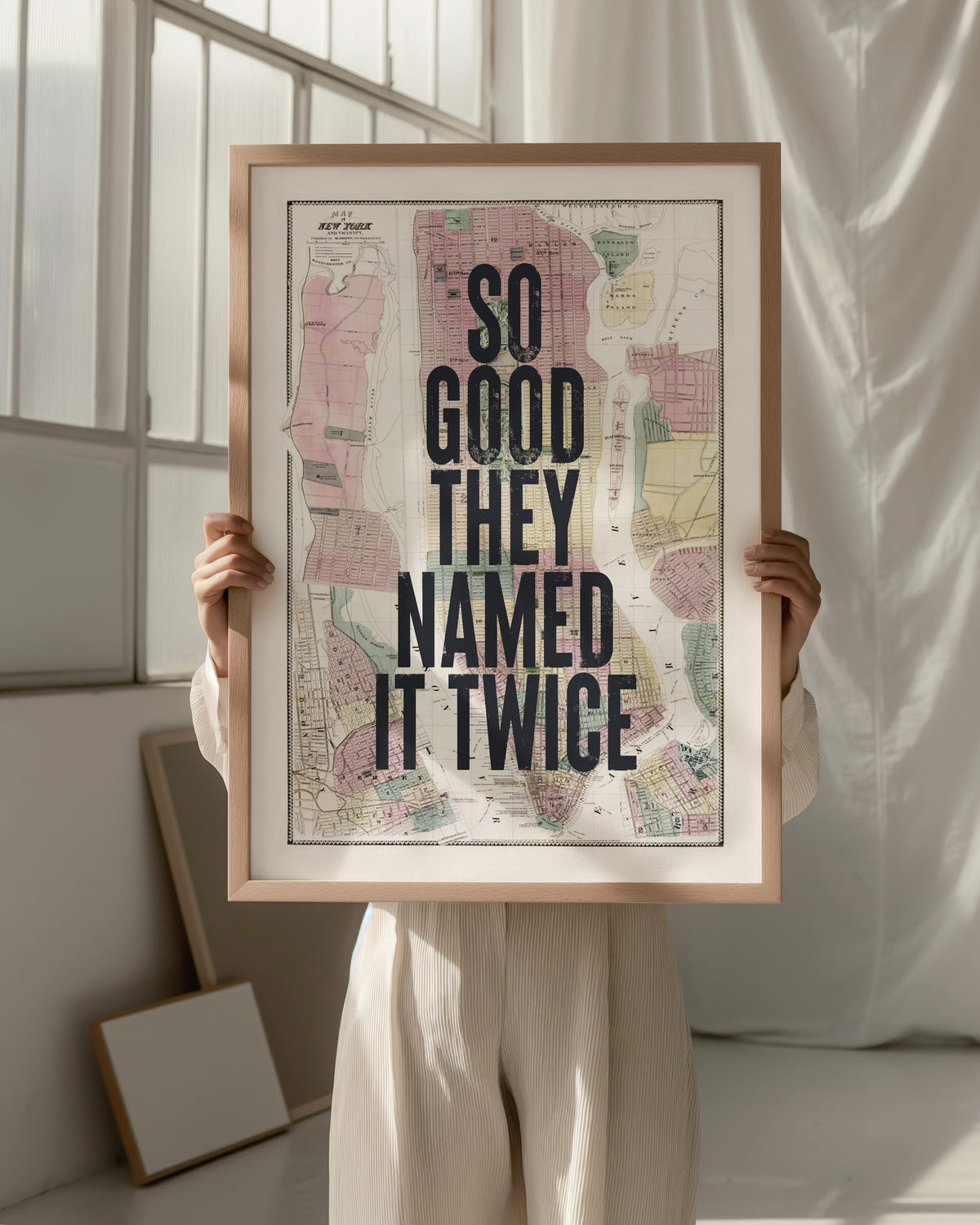 SO GOOD THEY NAMED IT TWICE - New York Map