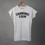 STRAWBERRIES & CREAM - Women's T-Shirt