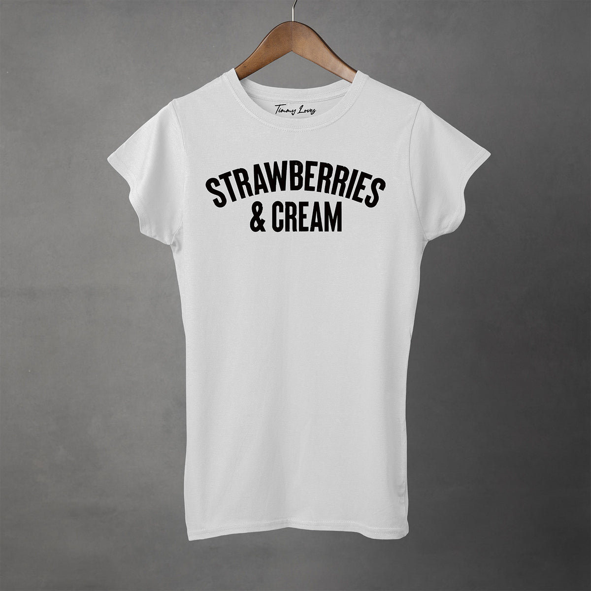 STRAWBERRIES & CREAM - Women's T-Shirt