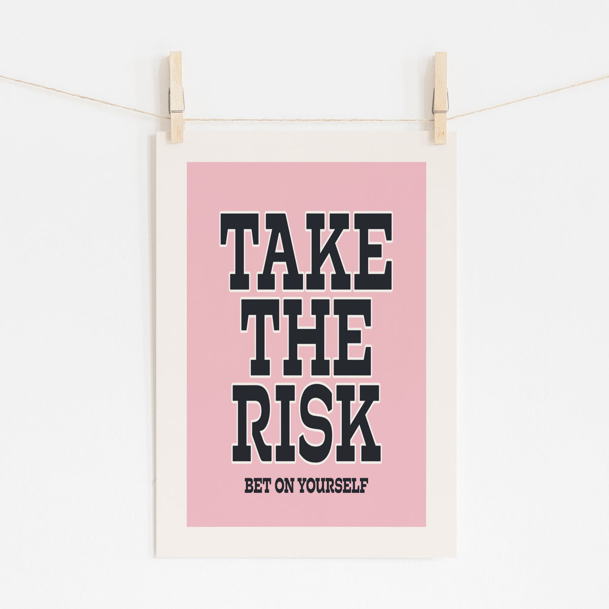 TAKE THE RISK - Bet On Yourself