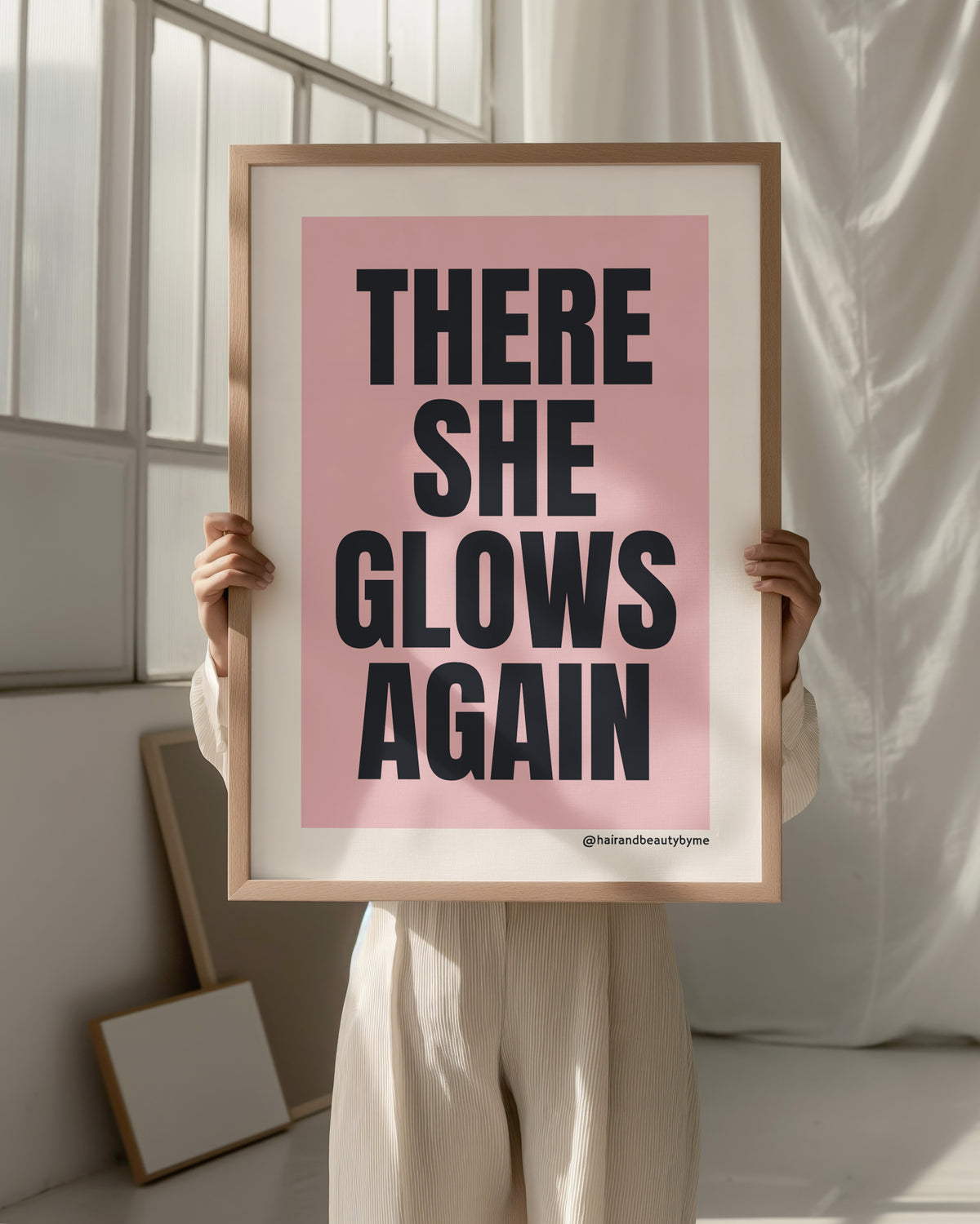 THERE SHE GLOWS AGAIN