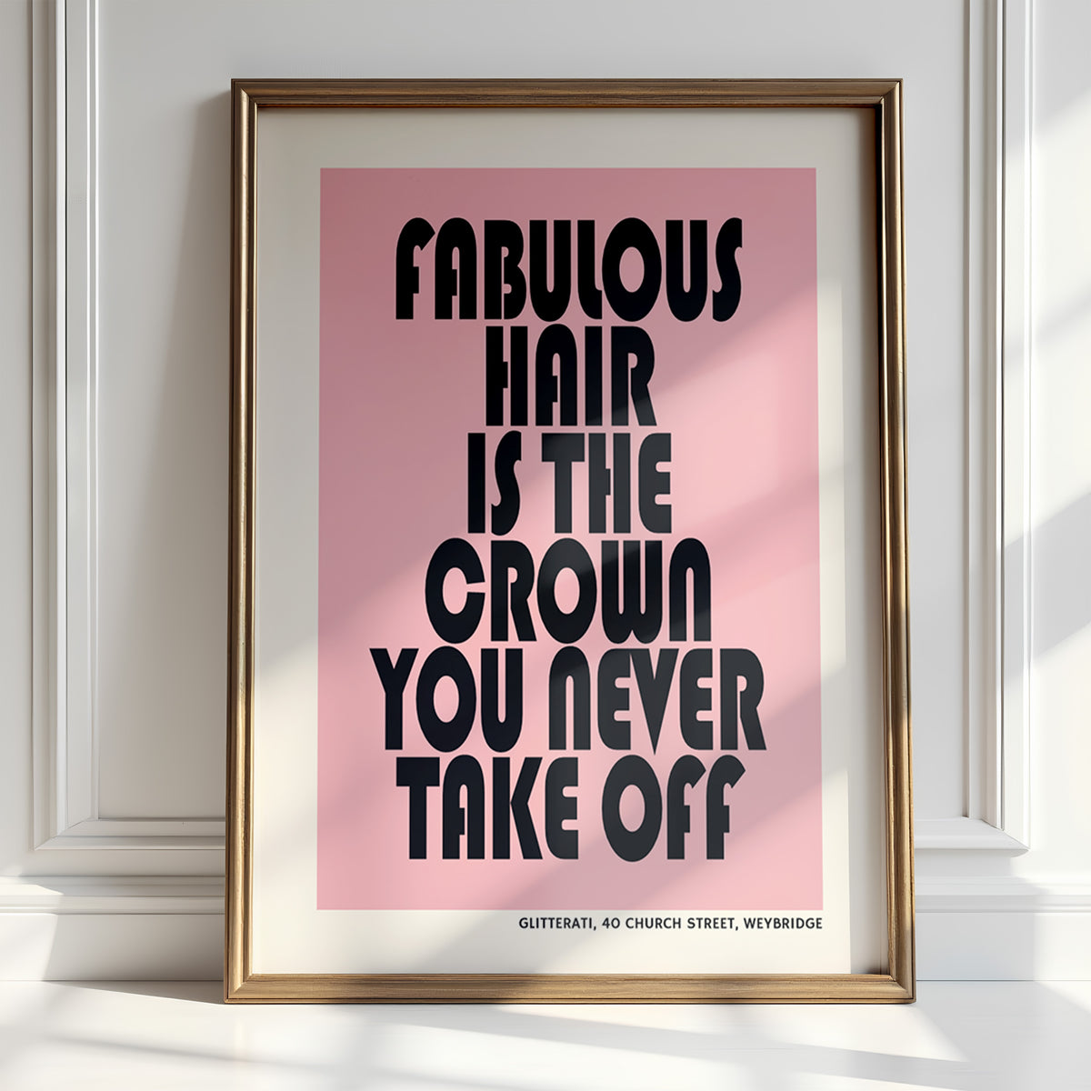 THE CROWN YOU NEVER TAKE OFF