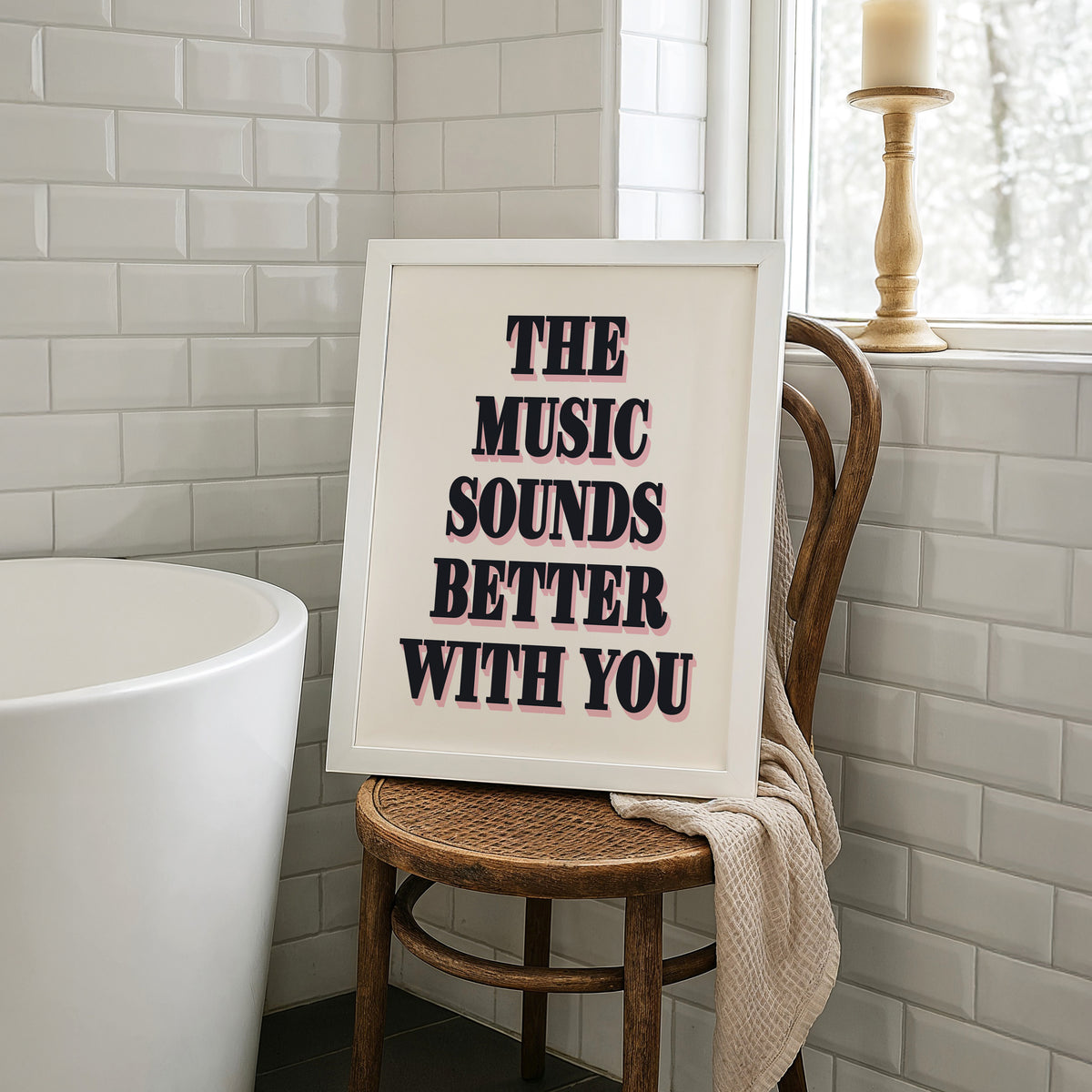 THE MUSIC SOUNDS BETTER WITH YOU