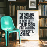 THE THING YOU ARE AVOIDING