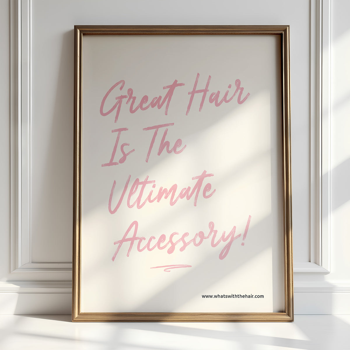THE ULTIMATE ACCESSORY