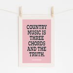 THREE CHORDS AND THE TRUTH - Harlan Howard