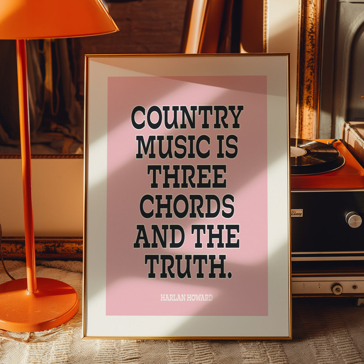 THREE CHORDS AND THE TRUTH - Harlan Howard