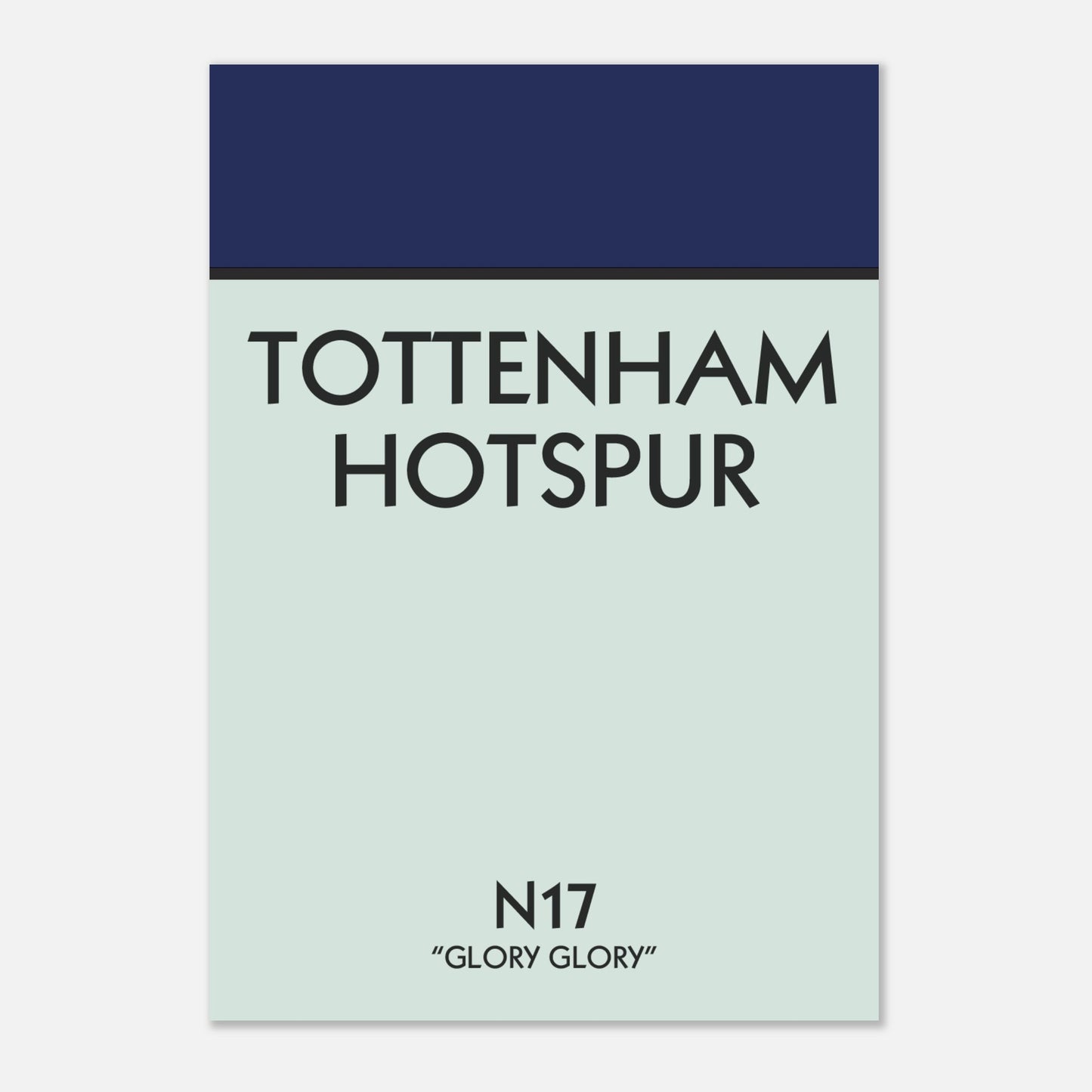 TOTTENHAM HOTSPUR - N17 - Monopoly Print