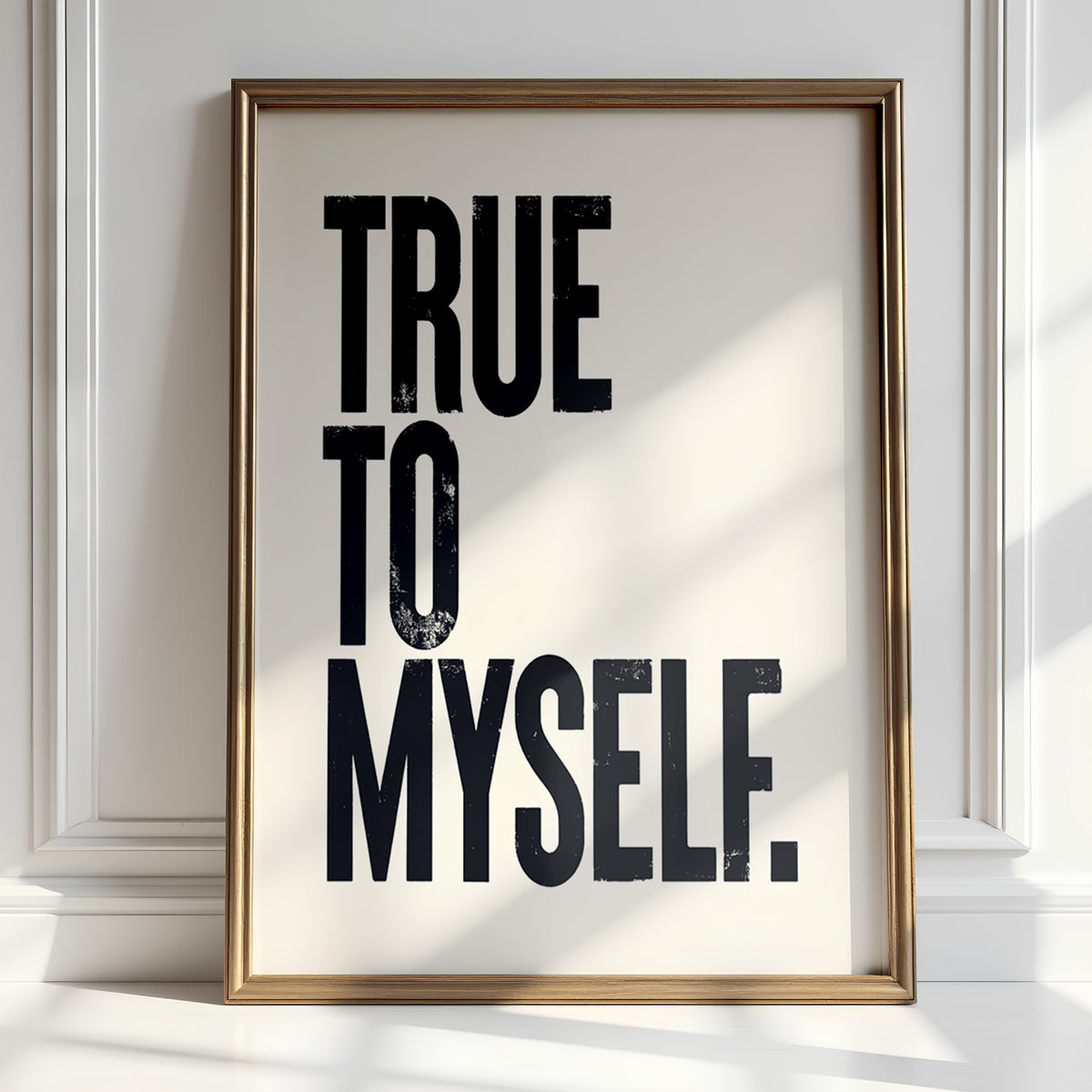 TRUE TO MYSELF