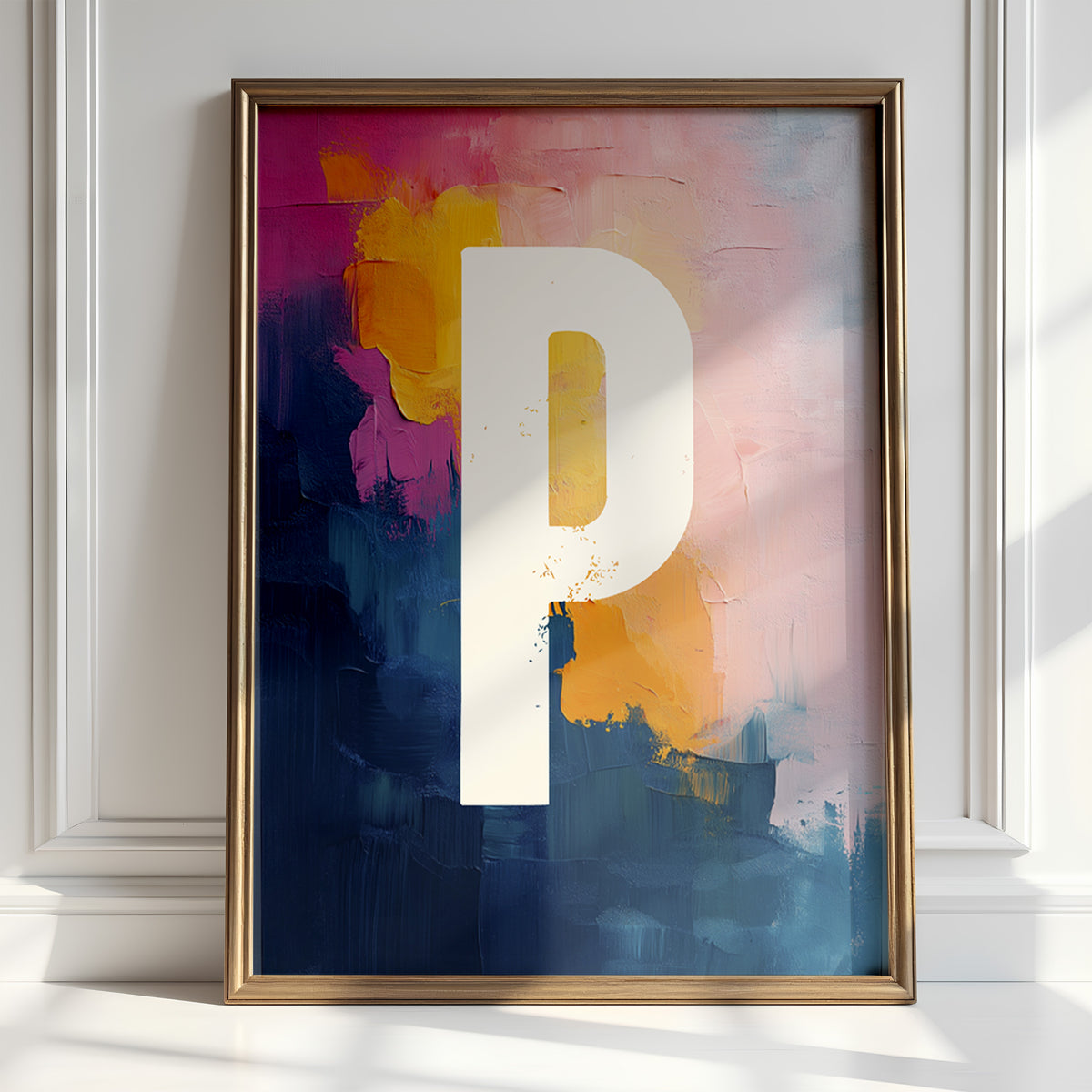 WATERCOLOUR ALPHABET ART