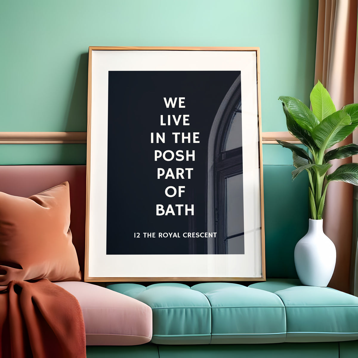 WE LIVE IN THE POSH PART