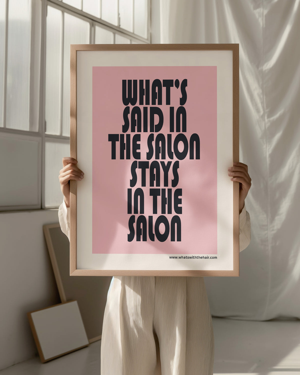 WHAT'S SAID IN THE SALON