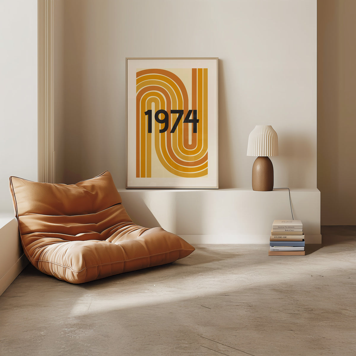 YOUR MEMORABLE YEAR - 70'S STYLE - Personalised Print