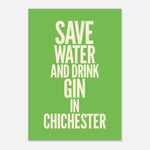 Drink Gin - Typography Print — alternate view | Timmy Loves Art