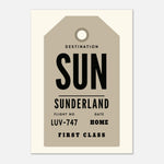 Destination Home - Luggage Tag Print — detail view | Timmy Loves Art