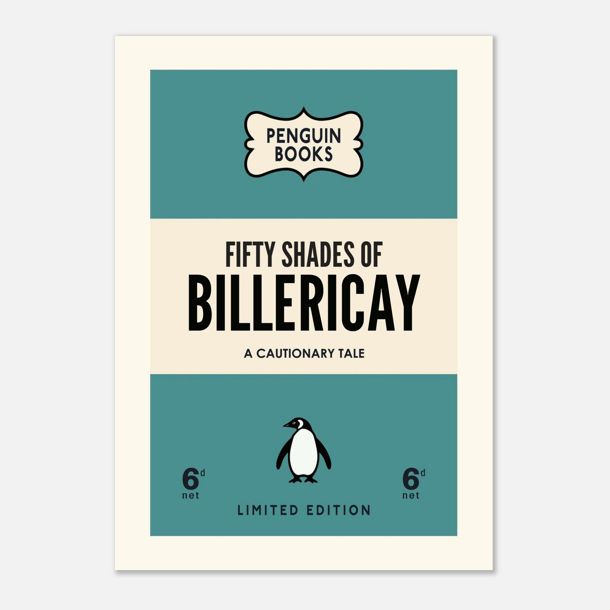 Fifty Shades Of 'Your Town'- Penguin Book Town Edition — alternate view | Timmy Loves Art