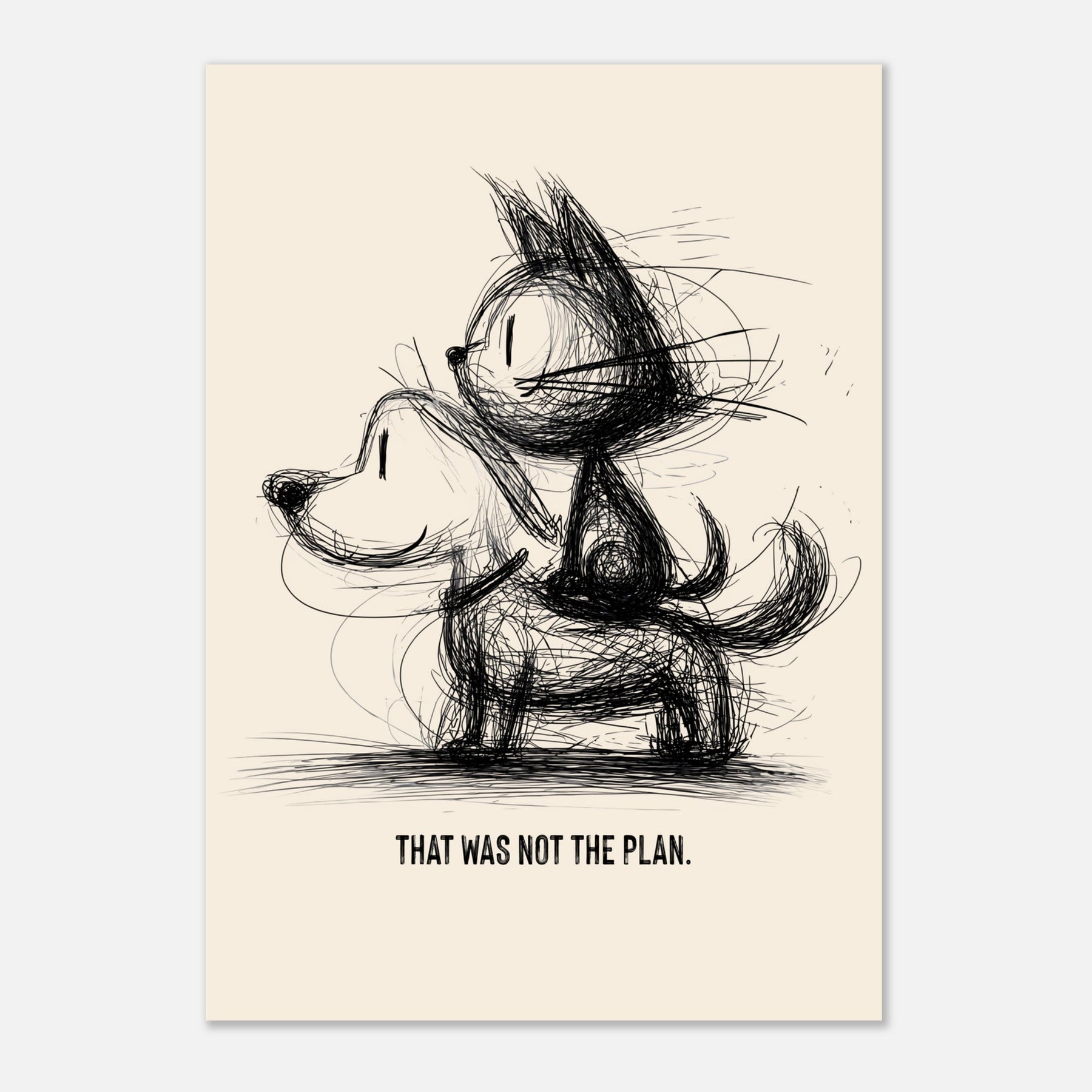 That Was Not The Plan - Hand Drawn Sketch | Timmy Loves Art– timmy ...