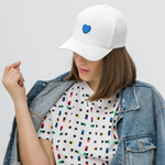 BLUE HEART - Structured Twill Cap | Athletic Headwear