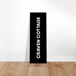 CRAVEN COTTAGE - Canvas Print