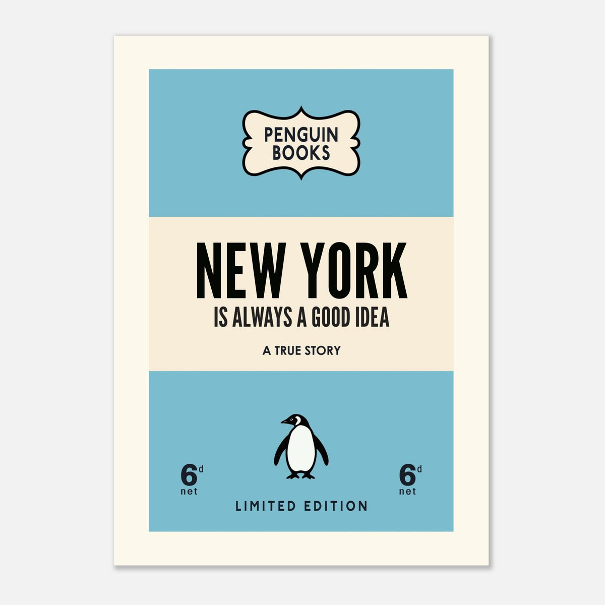 'Your Town' Is Always A Good Idea- Penguin Book Town Edition — detail view | Timmy Loves Art
