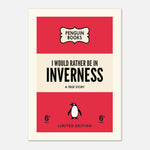 I Would Rather Be In 'Your Town'- Penguin Book Town Edition — detail view | Timmy Loves Art