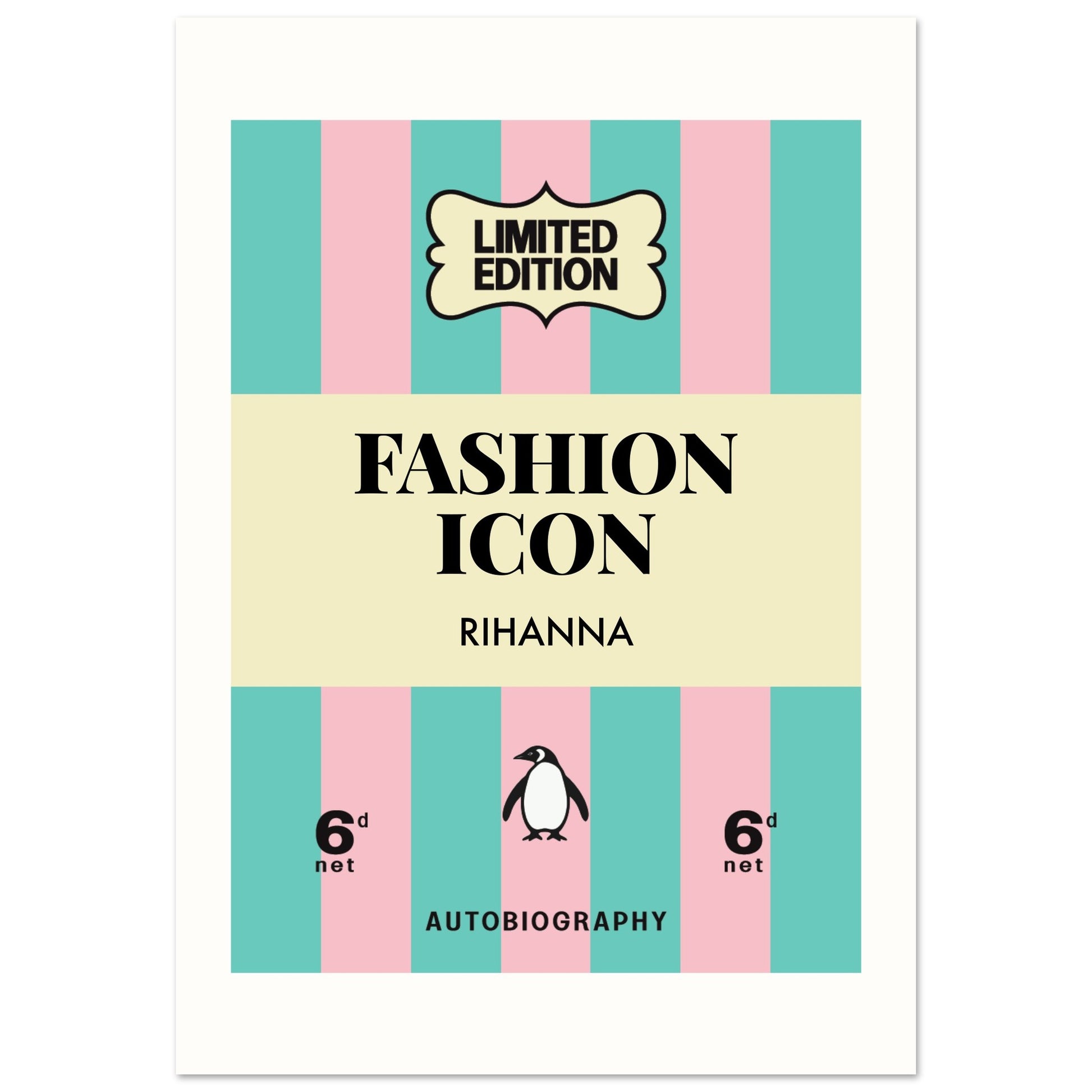 fashion icon personalised print