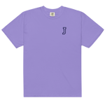 Letter J Embroidered T-shirt - Personalised Cotton Tee | Custom