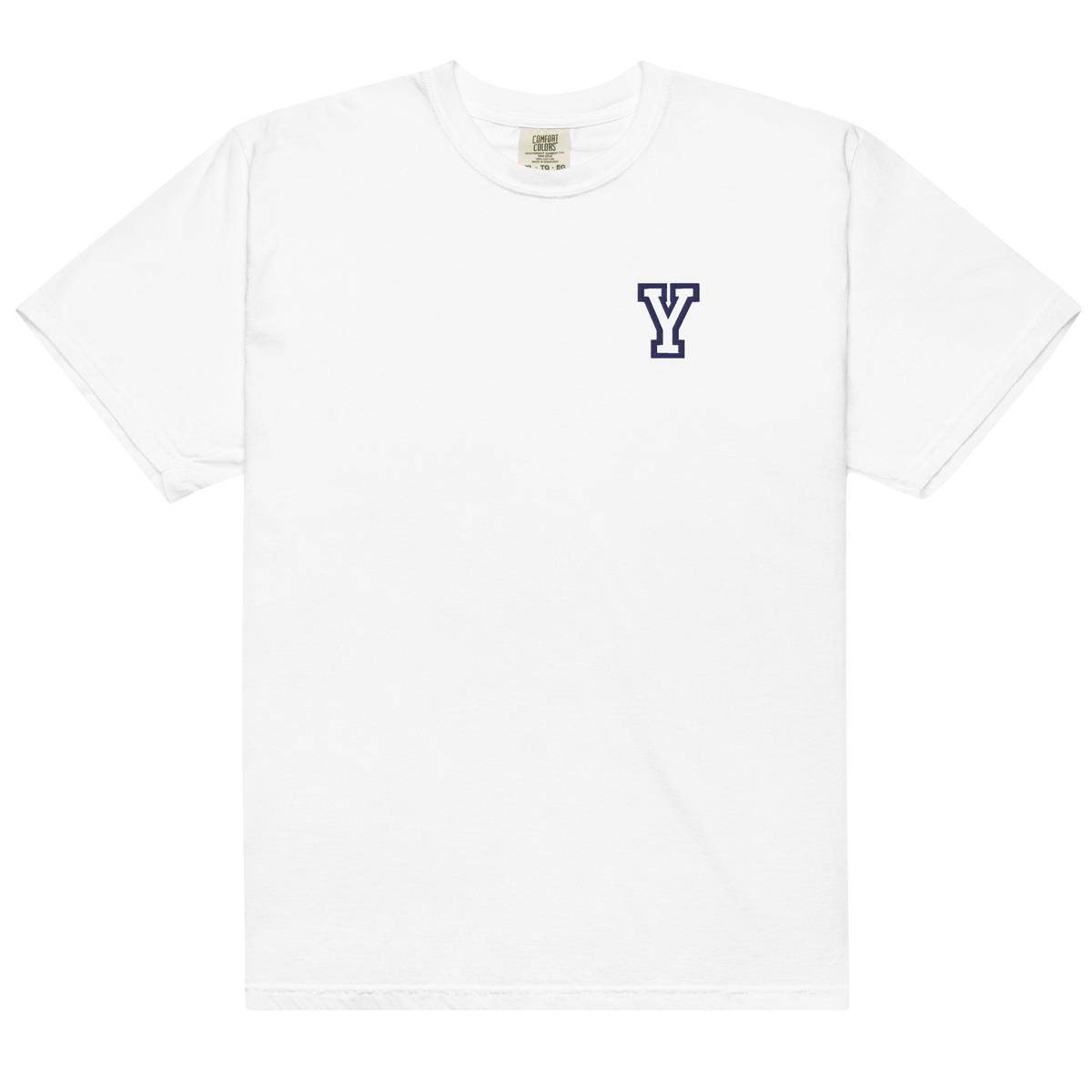 Letter Y Embroidered T-shirt - Personalized Cotton Tee | Custom